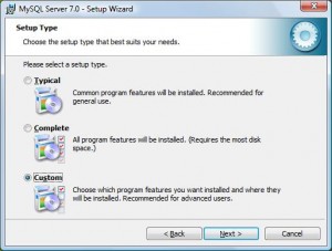 MySQL Cluster Windows Installer